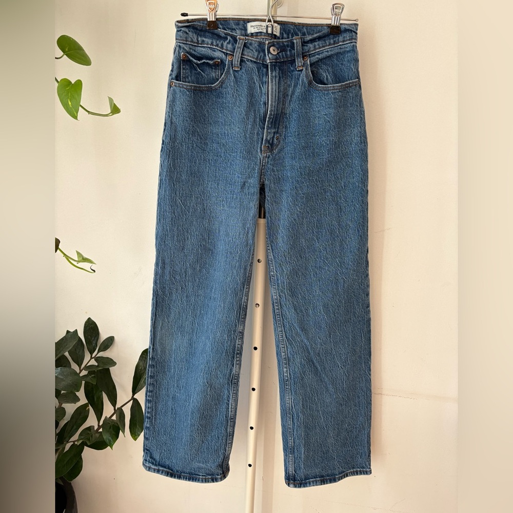 Abercrombie & Fitch Denim Straight Leg Jeans